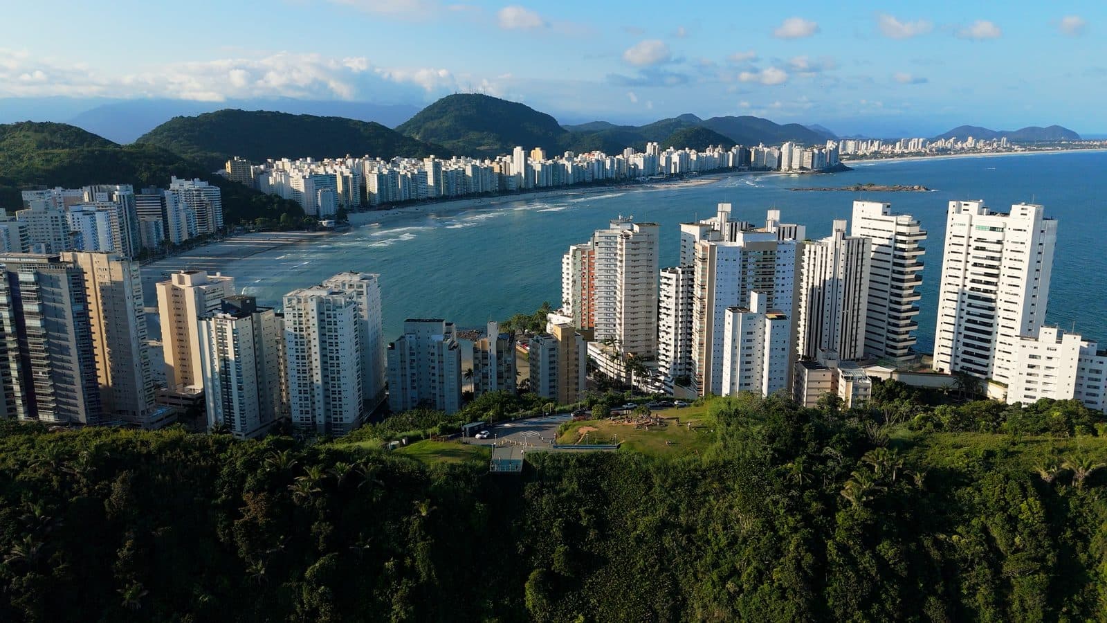 Vista de Guarujá