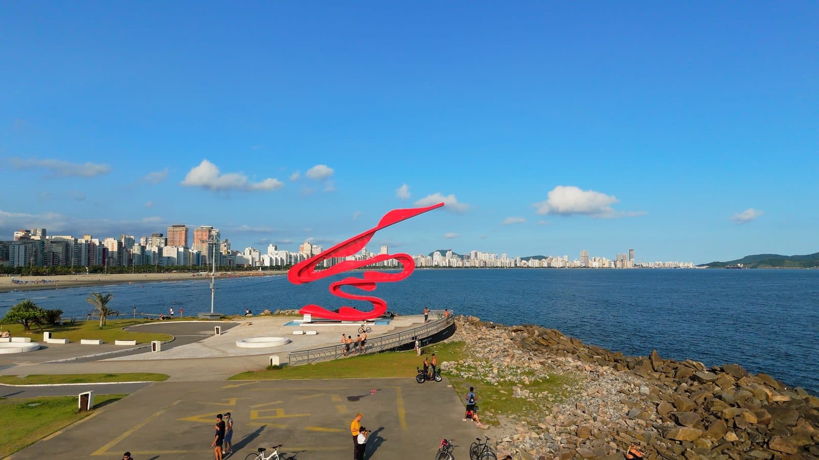 Vista de Santos